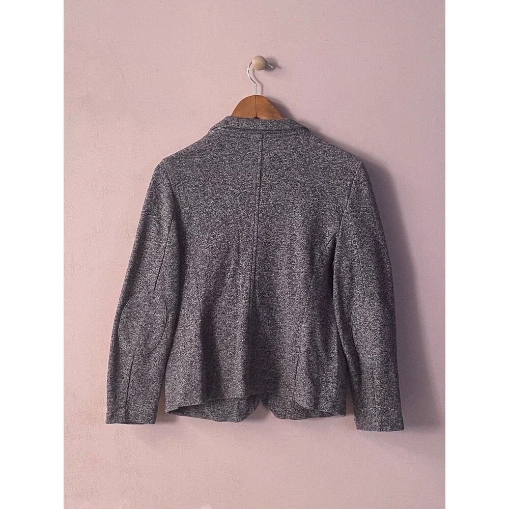 Tommy Hilfiger Brown Marled French Terry Blazer Size S GUC